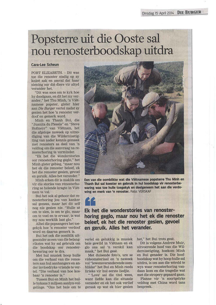 The Burger, 15 April 2014