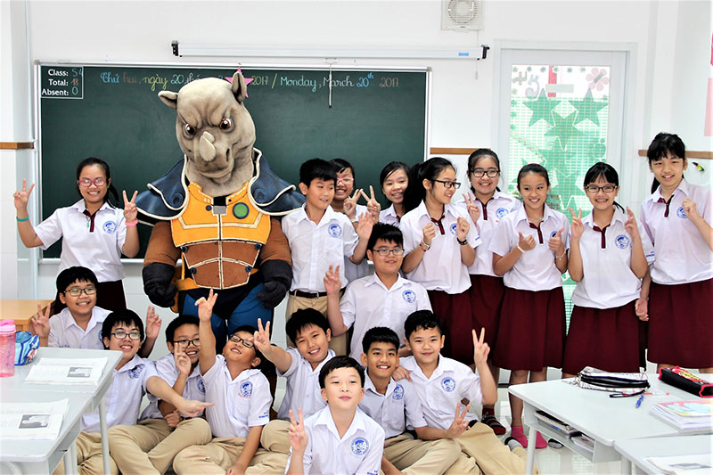 Các Học Sinh Chiến Thắng Cuộc Thi Của Chiến Dịch Wild Rhino Giúp Bảo Vệ Tê Giác