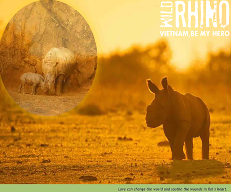 Câu chuyện về Cô Bé Tê Giác tên Rai, được viết bởi Phan Trần Nam Anh.