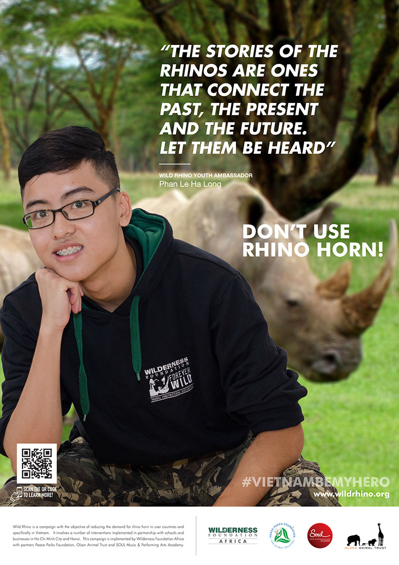Wild Rhino 2018 Ambassador - Phan Le Ha Long - LR