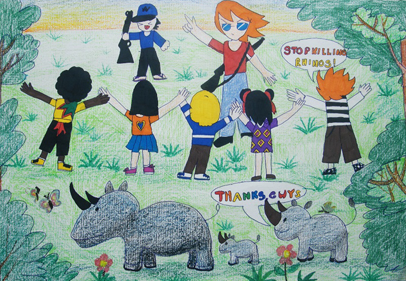 Công bố những học sinh chiến thắng cuộc thi Wild Rhino 2019