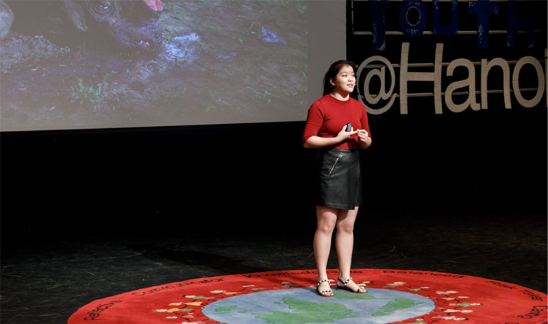 Bạn Đại Sứ Trẻ, Haryoung Cho, được mời tham gia sự kiện TEDx @ Hanoi